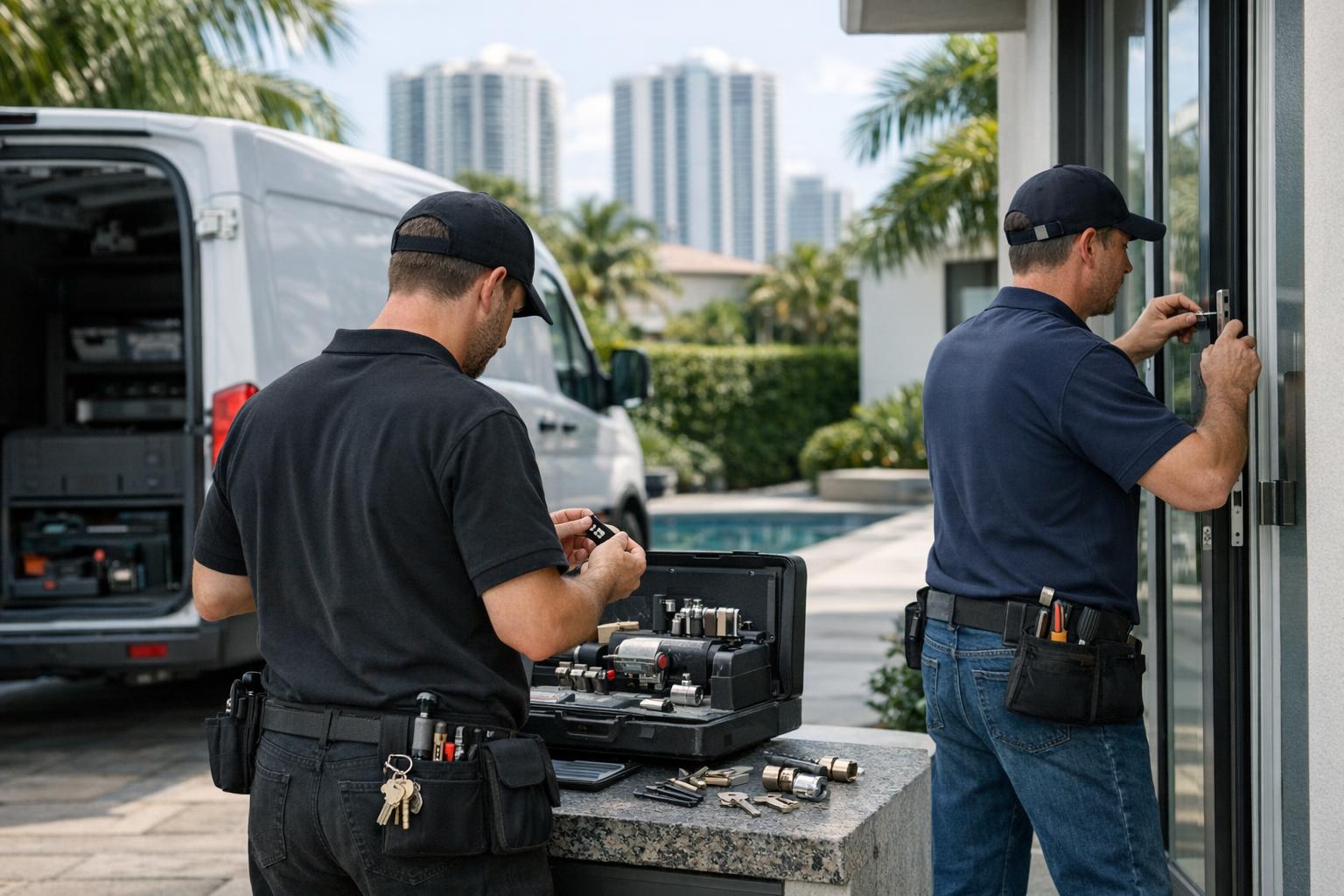 123lOCKSMITH team and workmanship